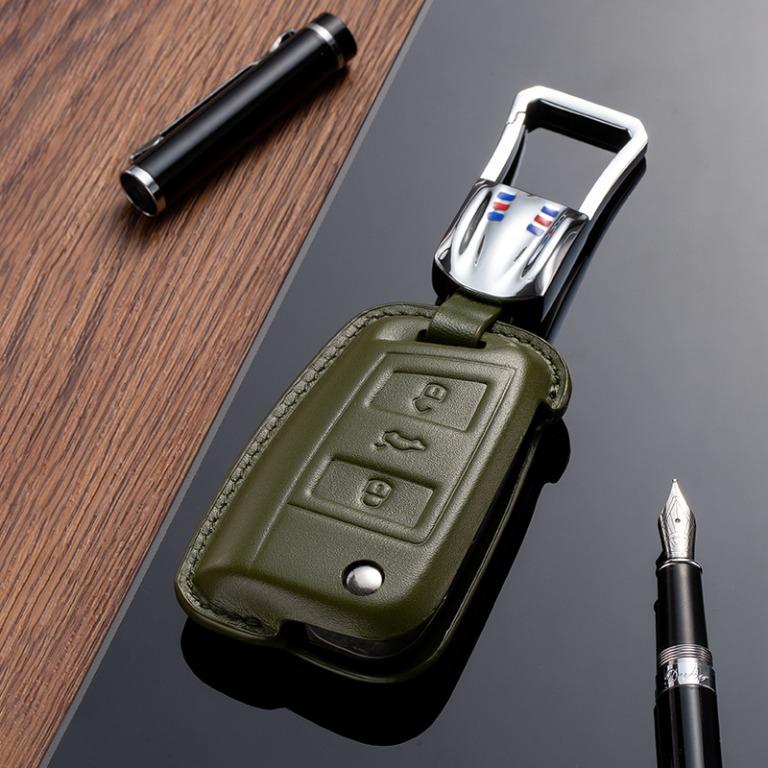 Vw leather hotsell keychain