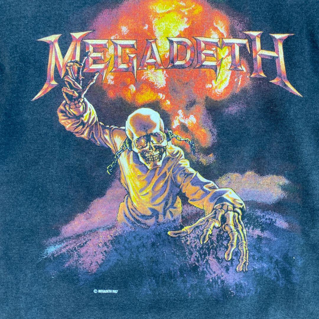 Vtg 80 S Megadeth Peace Sells but Who s Buying Band Promo T