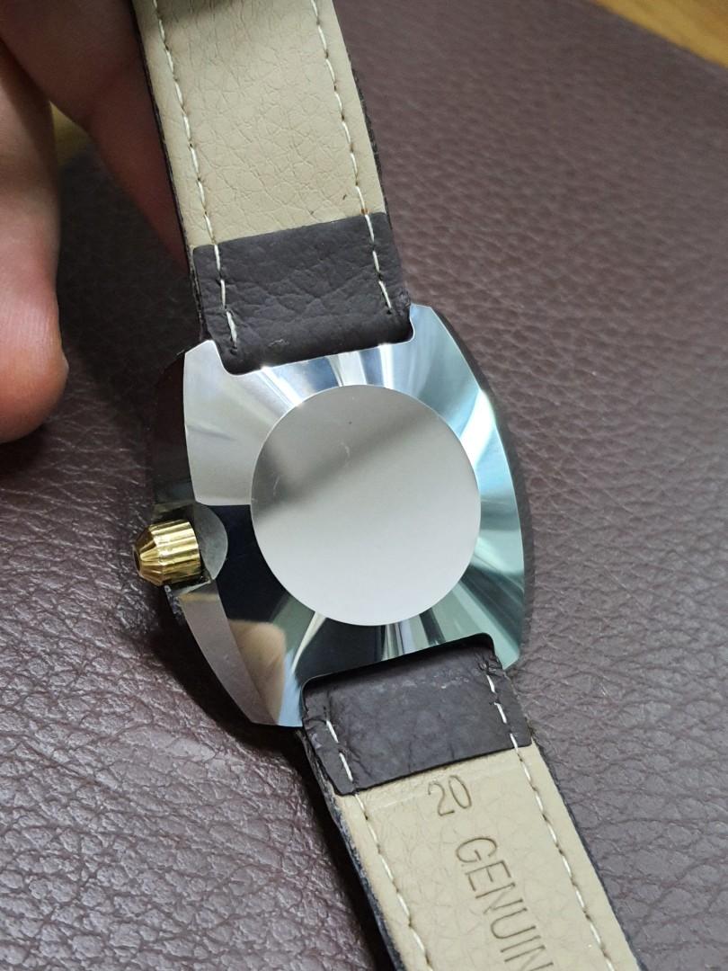 Waltham Vacuum Quartz watch. 39mm. Tungsten Carbide case. Quartz