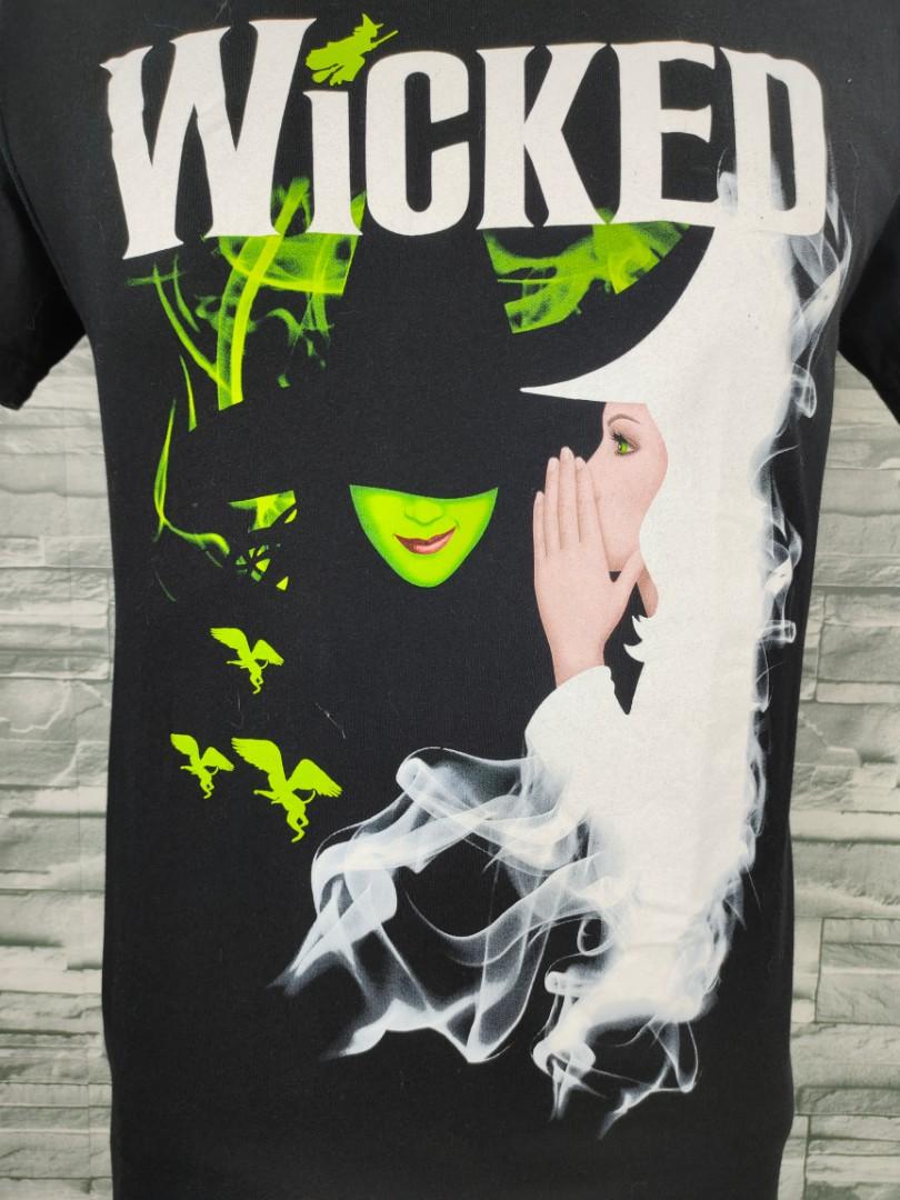 Wicked the Broadway Musical - Sketch Logo T-Shirt - Wicked