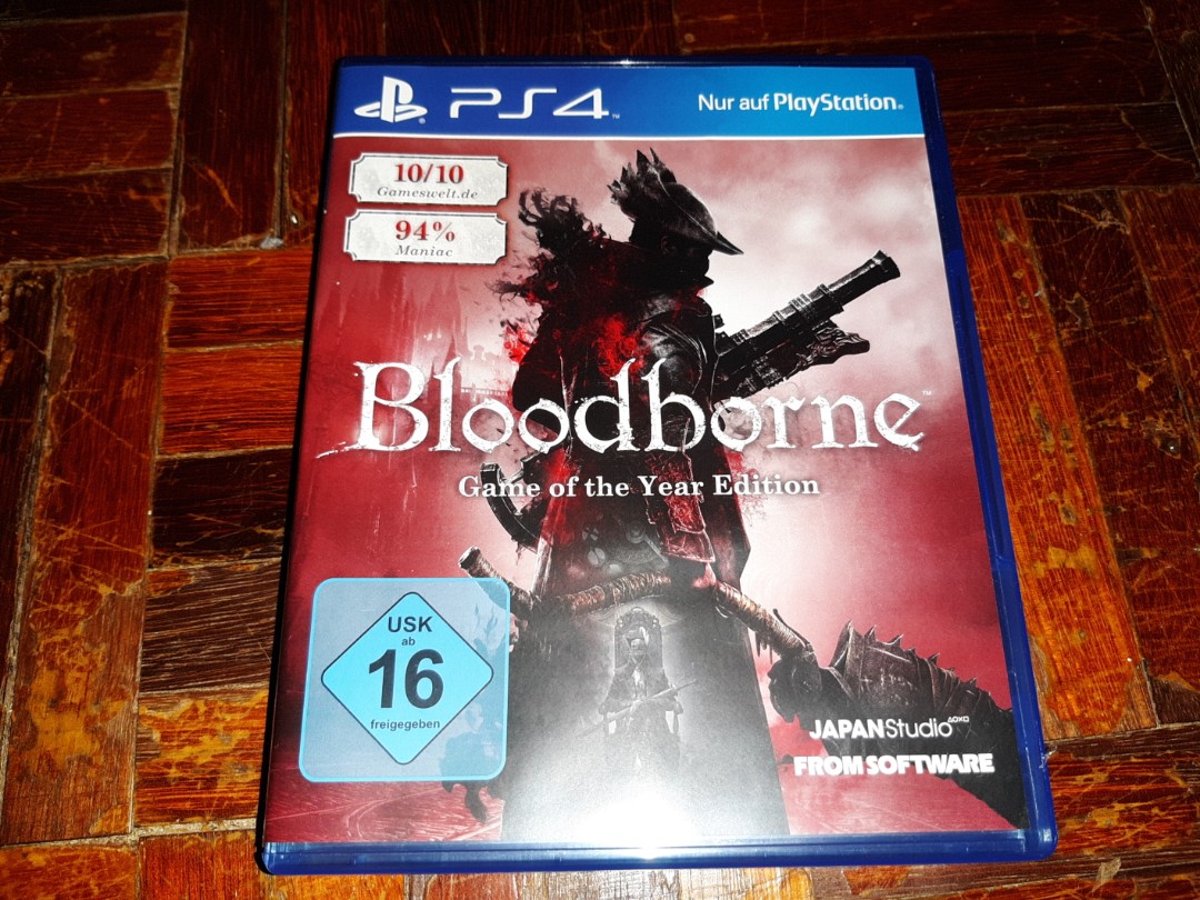 WTS PS4 Bloodborne: Game of the Year Edition R2 Eng (used, COD only)
