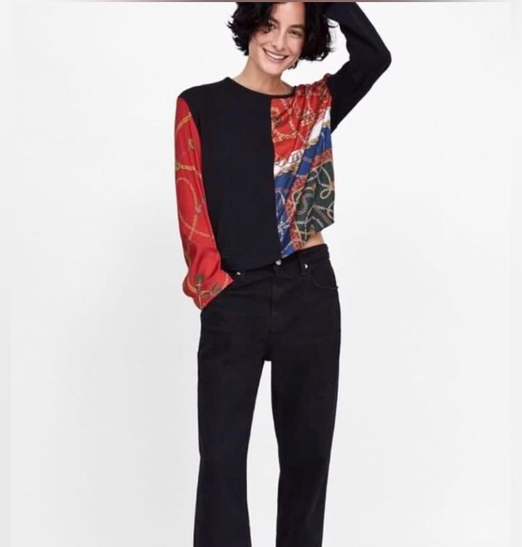 Zara chain shirt, Fesyen Wanita 