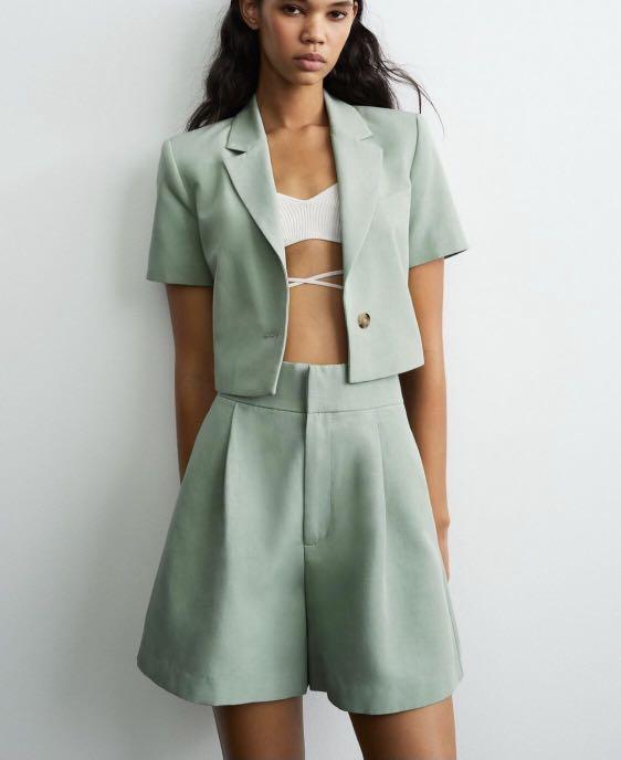 zara linen blend co ord