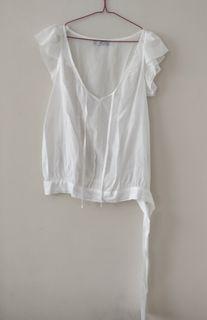 TRF ZARA White Blouse