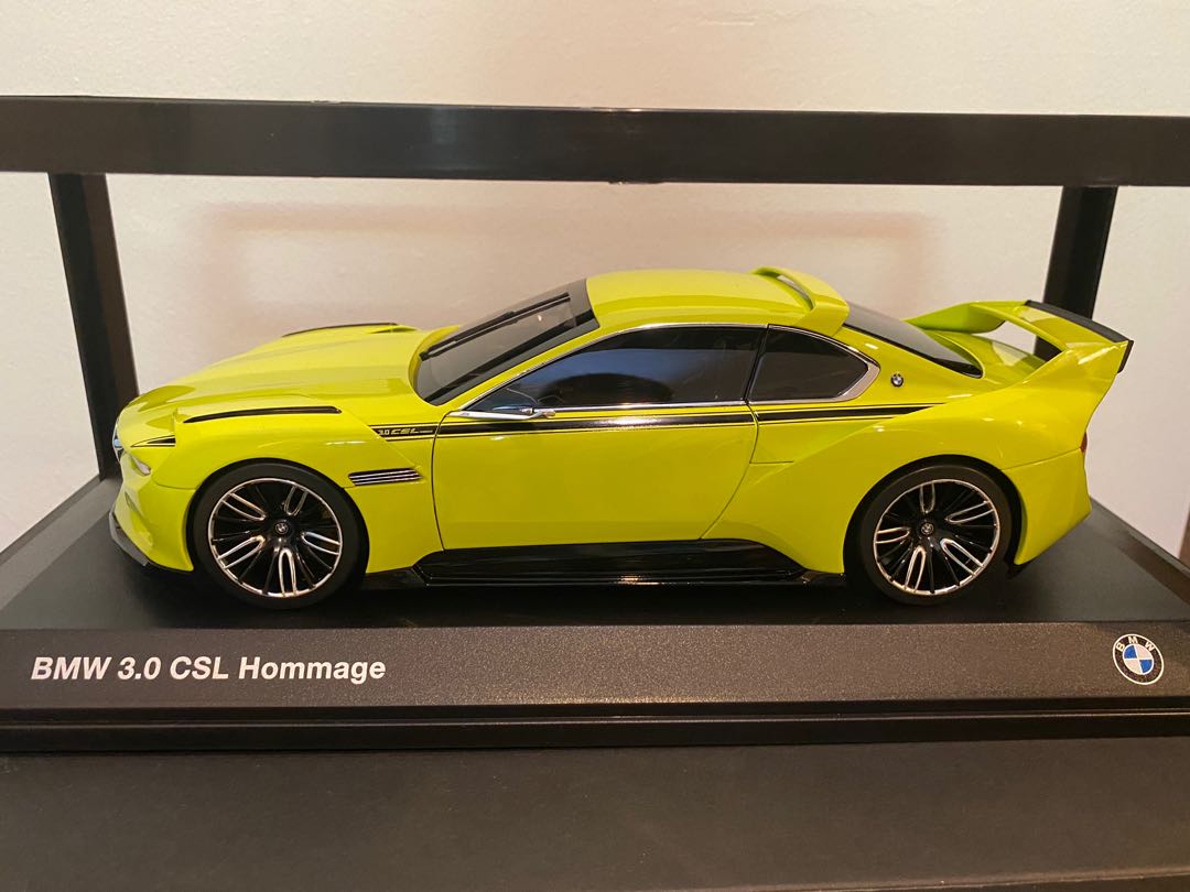 1/18 BMW 3.0 CSL Hommage — Dealer Edition (Diecast), Hobbies & Toys ...
