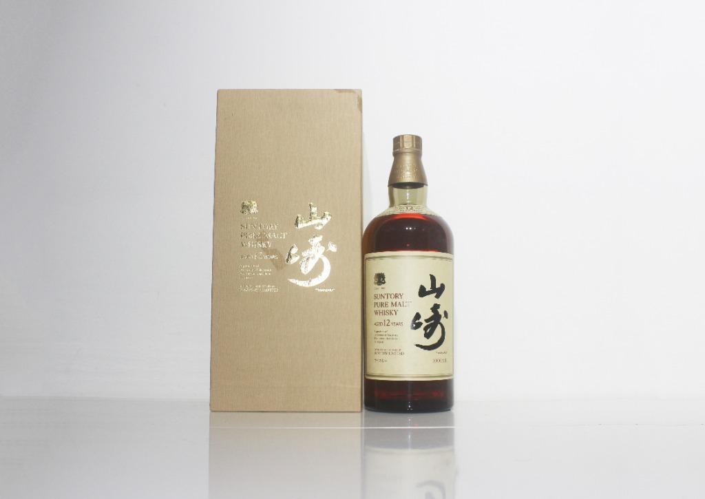 三得利獅標山崎12年1000ml, 嘢食& 嘢飲, 酒精飲料- Carousell
