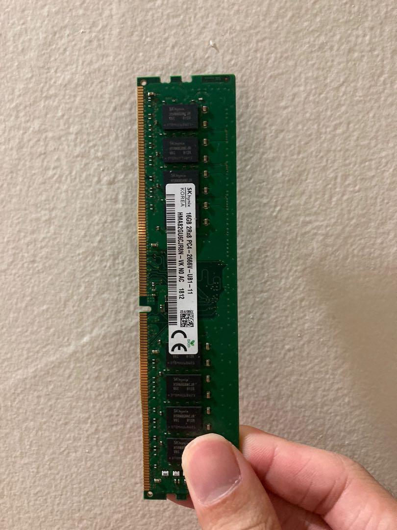 New SK Hynix 16GB DDR4 3200MHz PC4-25600 2RX8 UDIMM Memory Ram - View #6