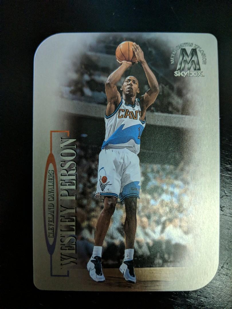 1998-99 skybox molten metal xplosion #38 WESLEY PERSON NBA CARD 