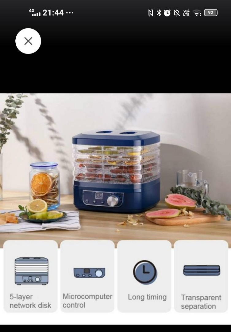 2nd hand Food Dehydrator, TV & Home Appliances, Kitchen Appliances