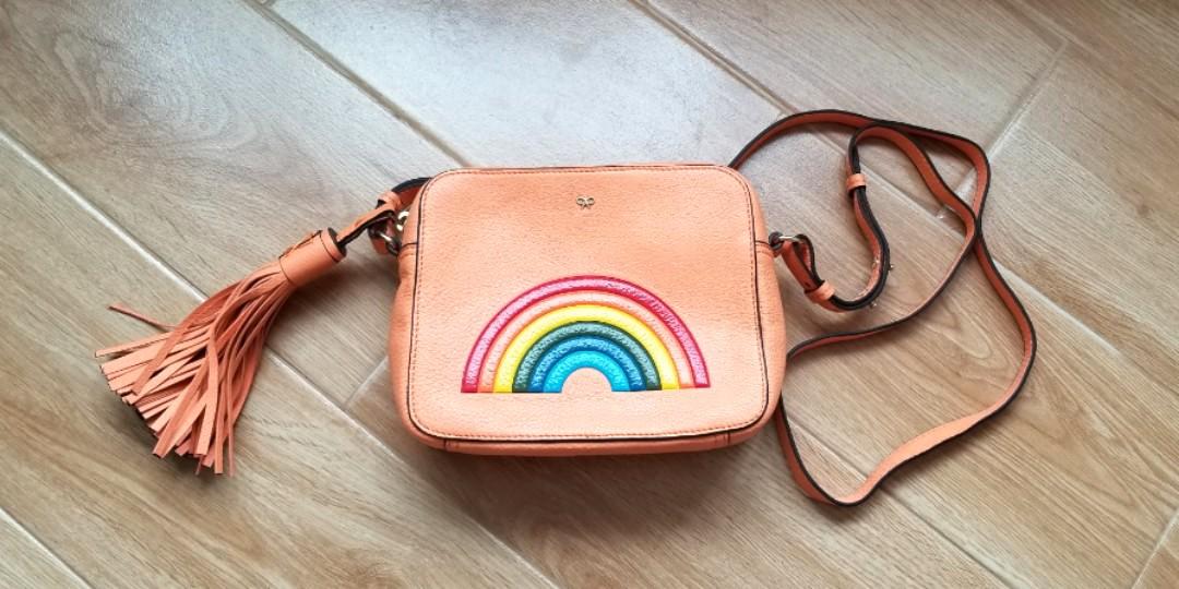 Anya hindmarch sales rainbow crossbody bag