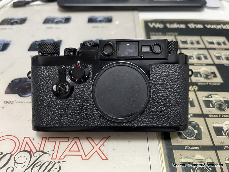 leica iii black paint