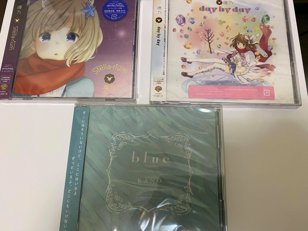 全新未開日本同人女歌手- 鹿乃- 各CD, 興趣及遊戲, 收藏品及紀念品