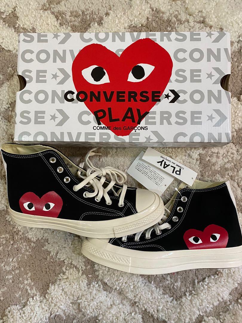 Comme des garcons discount converse size 6 3d