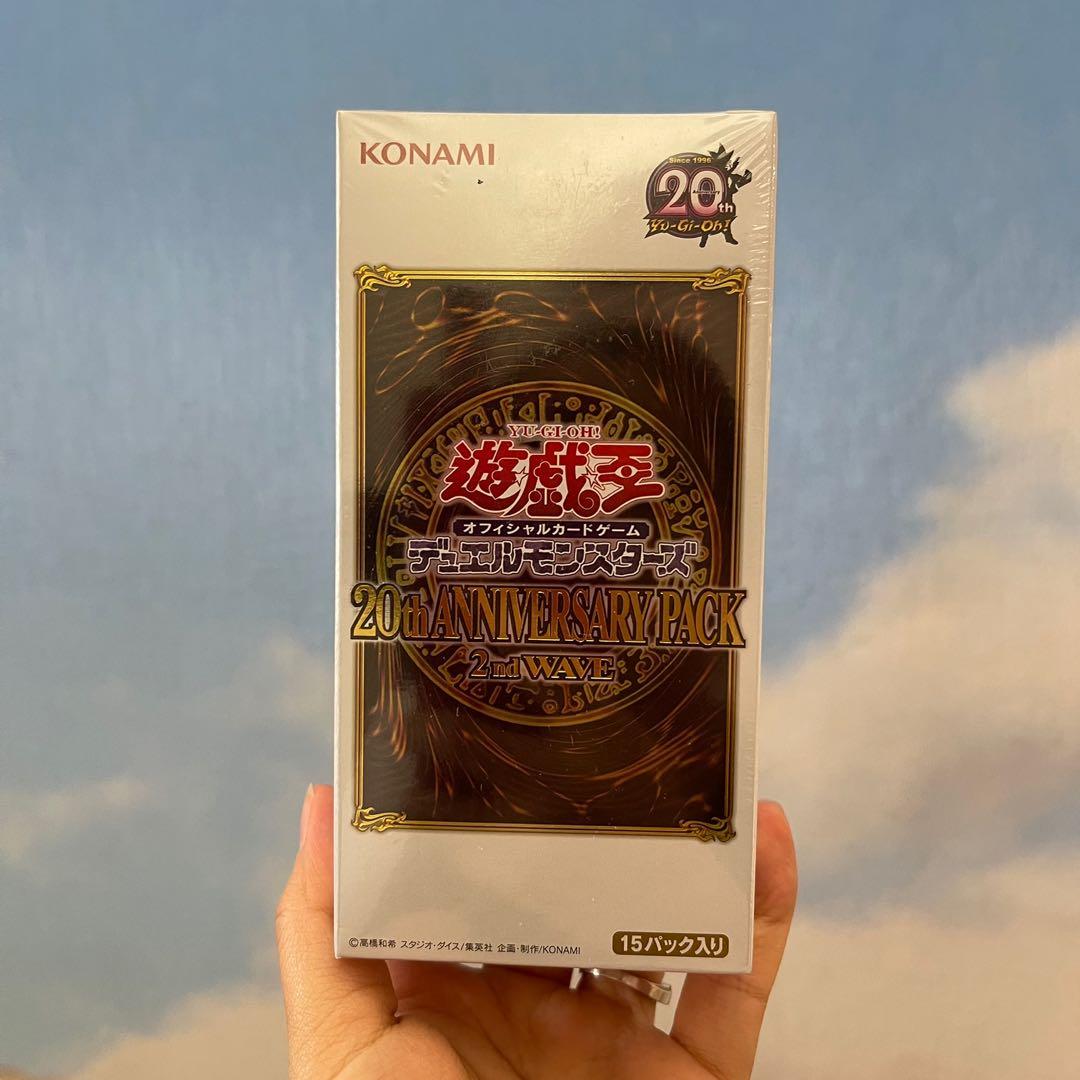 全新原盒🇯🇵 Konami 遊戲王20周年20th anniversary pack 2nd wave