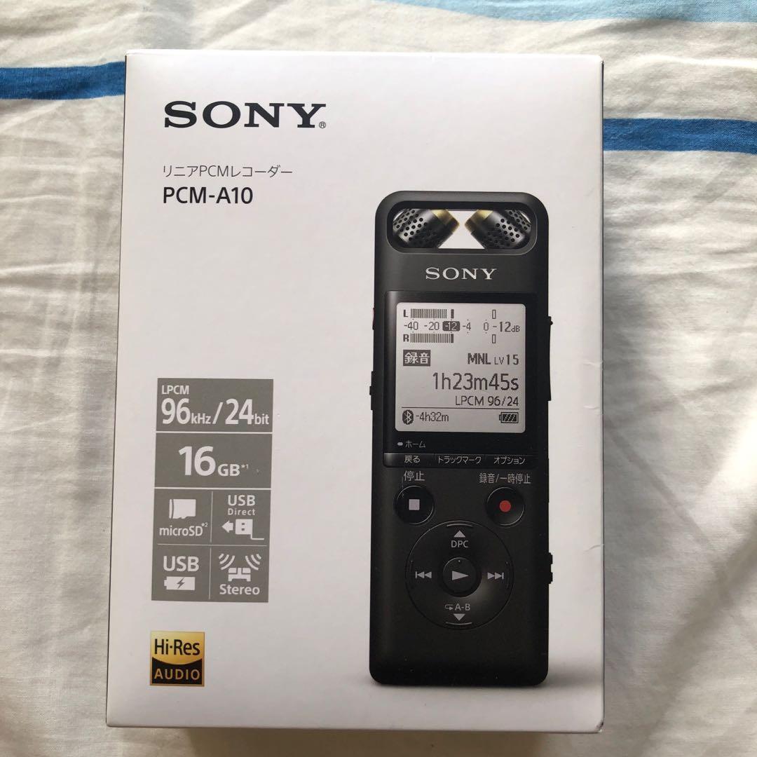 未使用品、SONY PCM-A10-