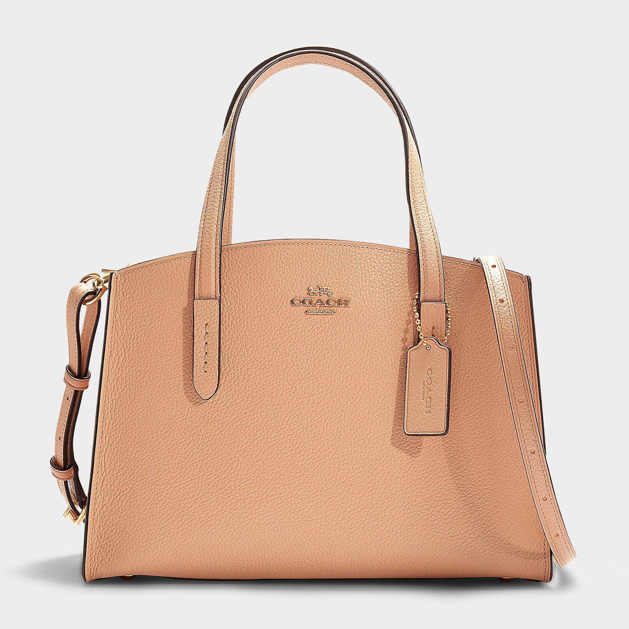 Charlie 28 carryall shop in pebble leather