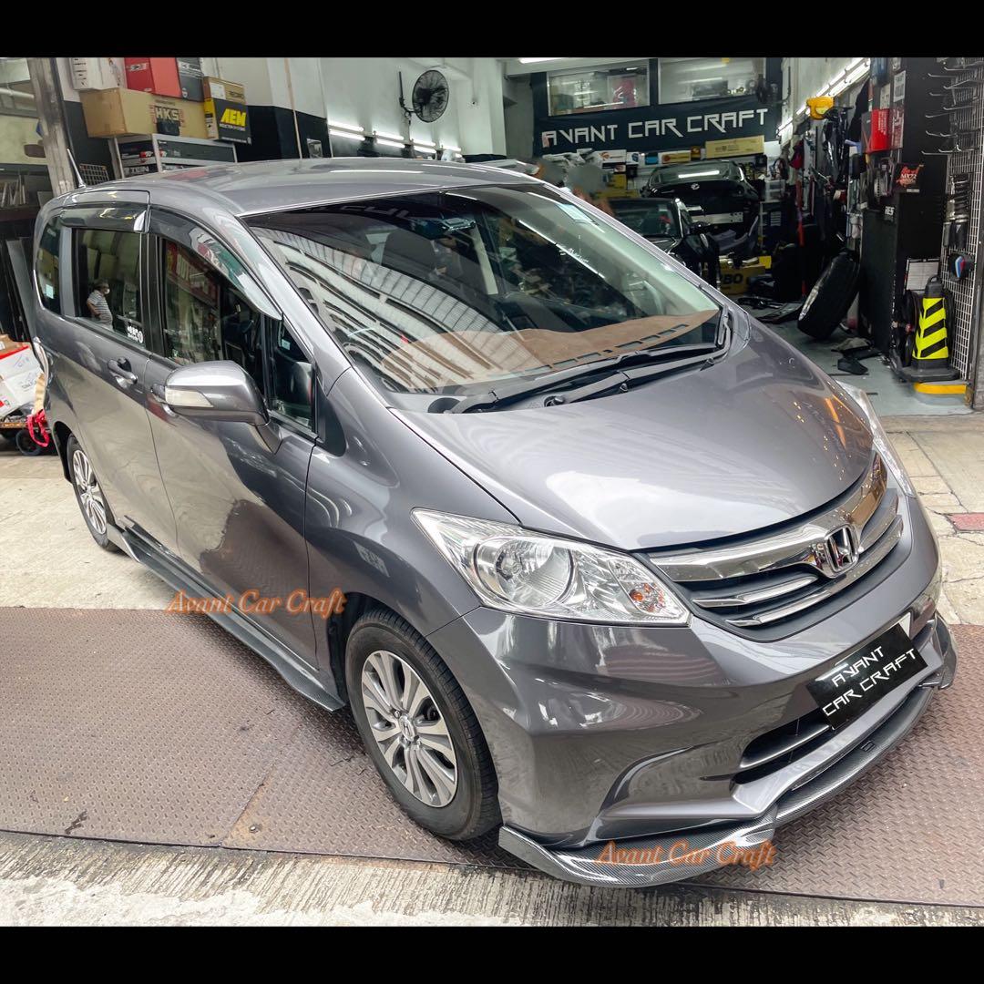 本田honda Freed Gb3 Gp3 Gb5 Gb7 包圍頭唇裙腳尾擾流 汽車配件 改裝 內外零件 Carousell