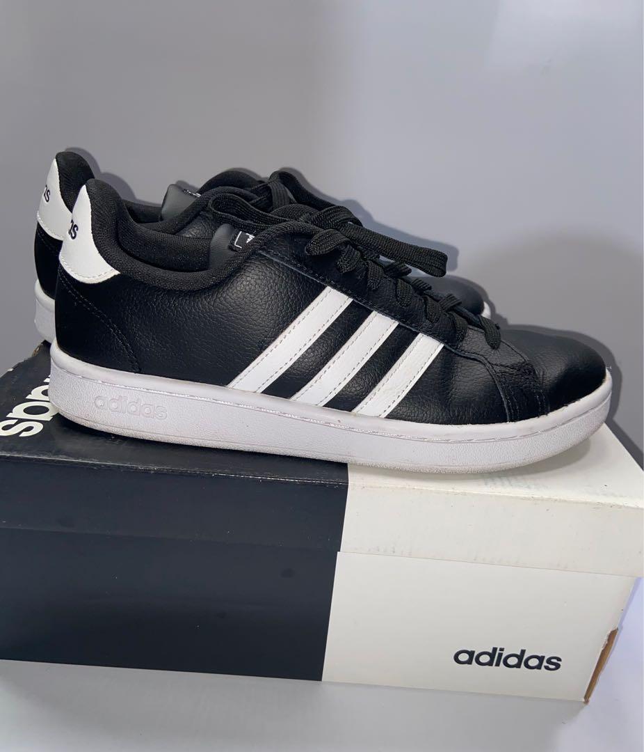 Adidas Grand Court Black Women #39 s Fashion Footwear Sneakers on Carousell
