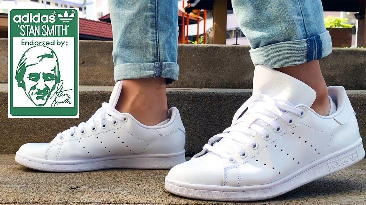 Adidas stan smith triple white mens hotsell