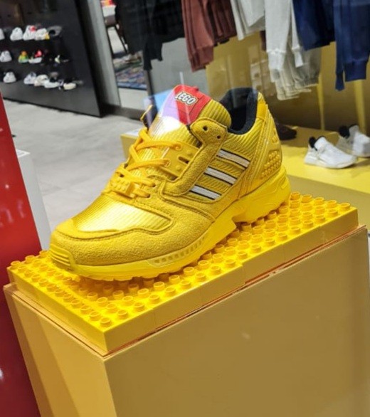 ADIDAS X LEGO YELLOW Men s Fashion Footwear Sneakers on Carousell