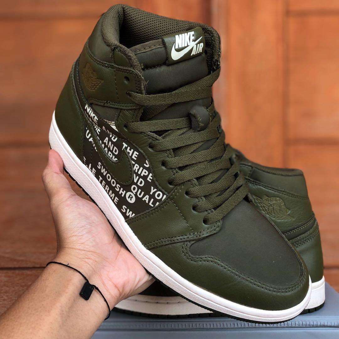 jordan 1 high olive green