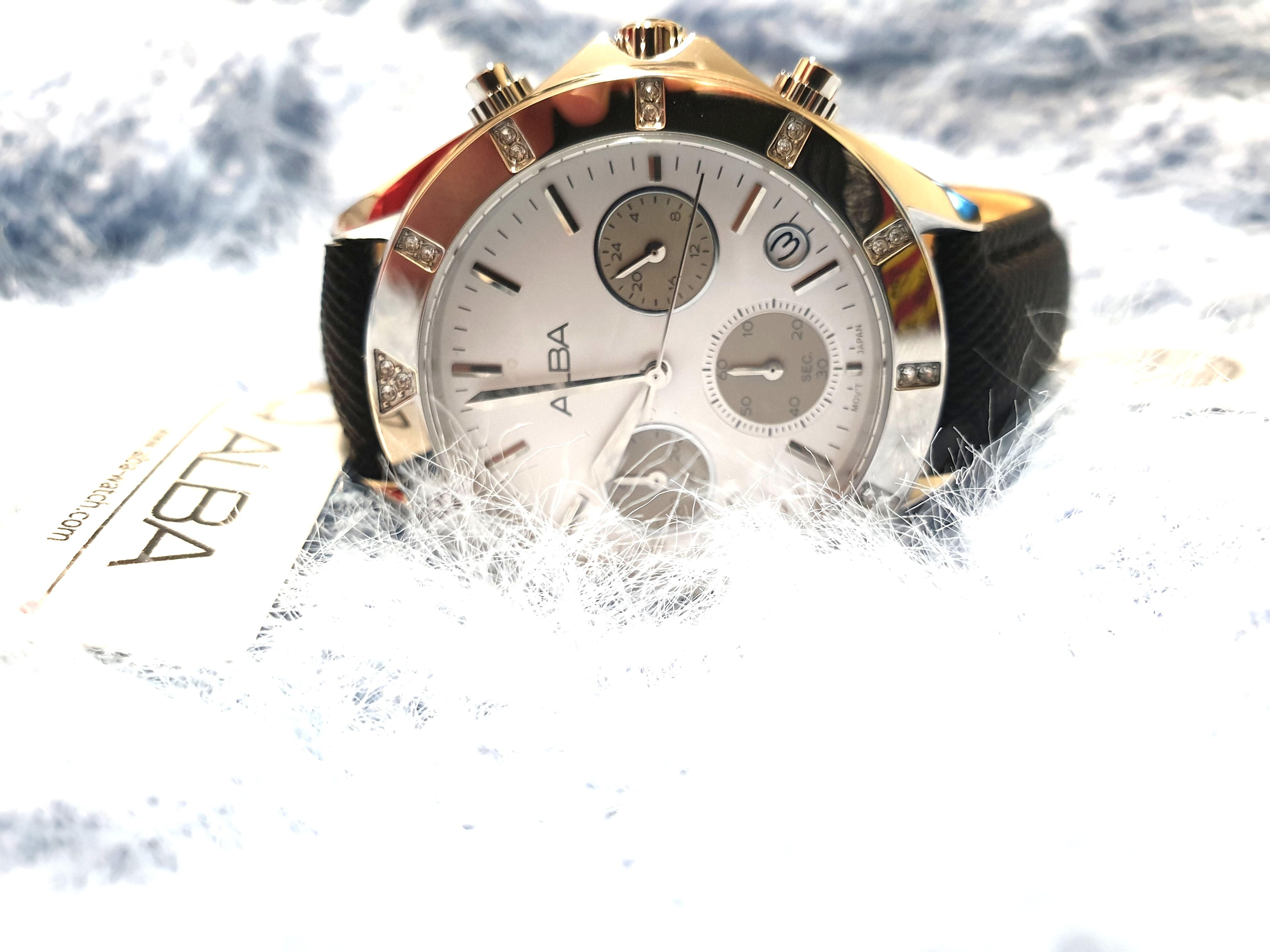 Alba sales swarovski watch