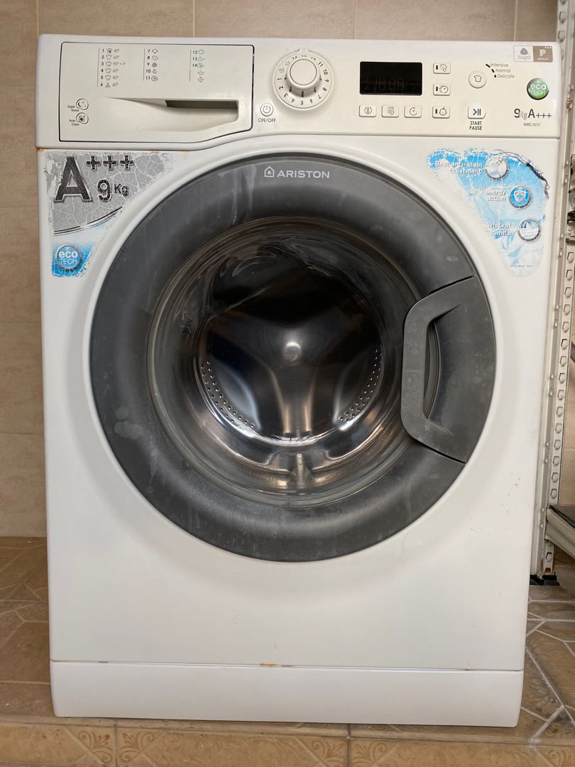 Ariston Front Load Washing Machine 9kg, TV & Home Appliances, Washing Machines and Dryers on