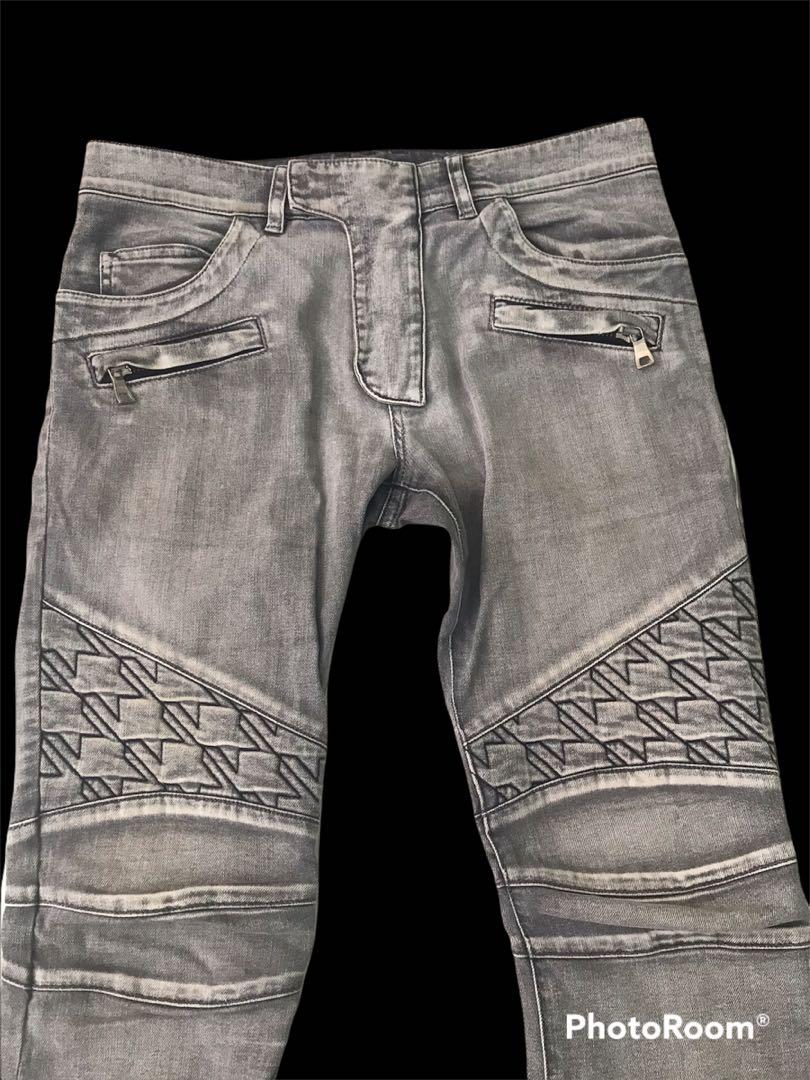 Authentic balmain jeans on sale