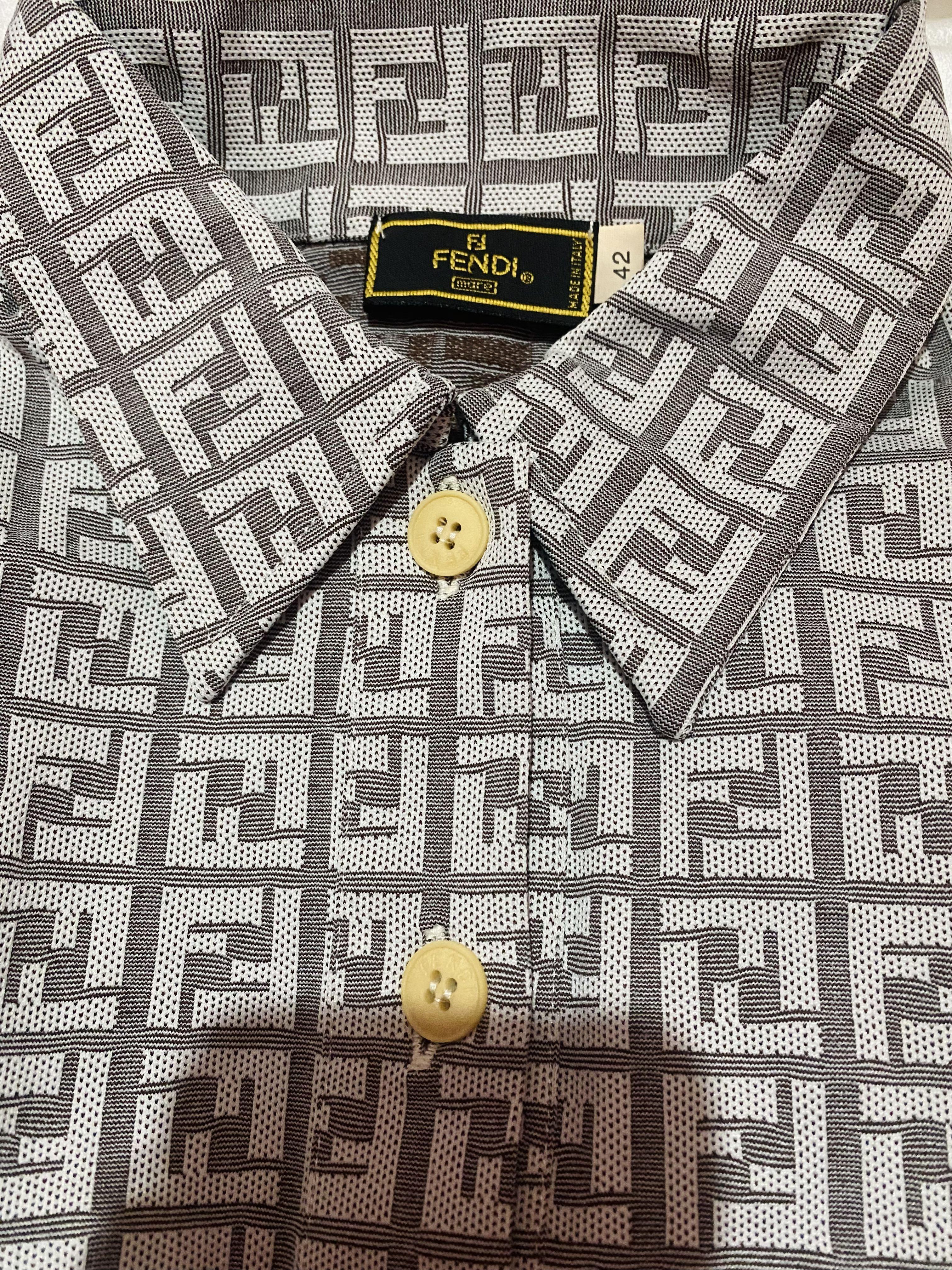 Fendi zucca 2025 shirt