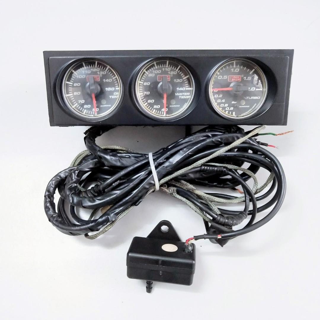 Auto gauge top