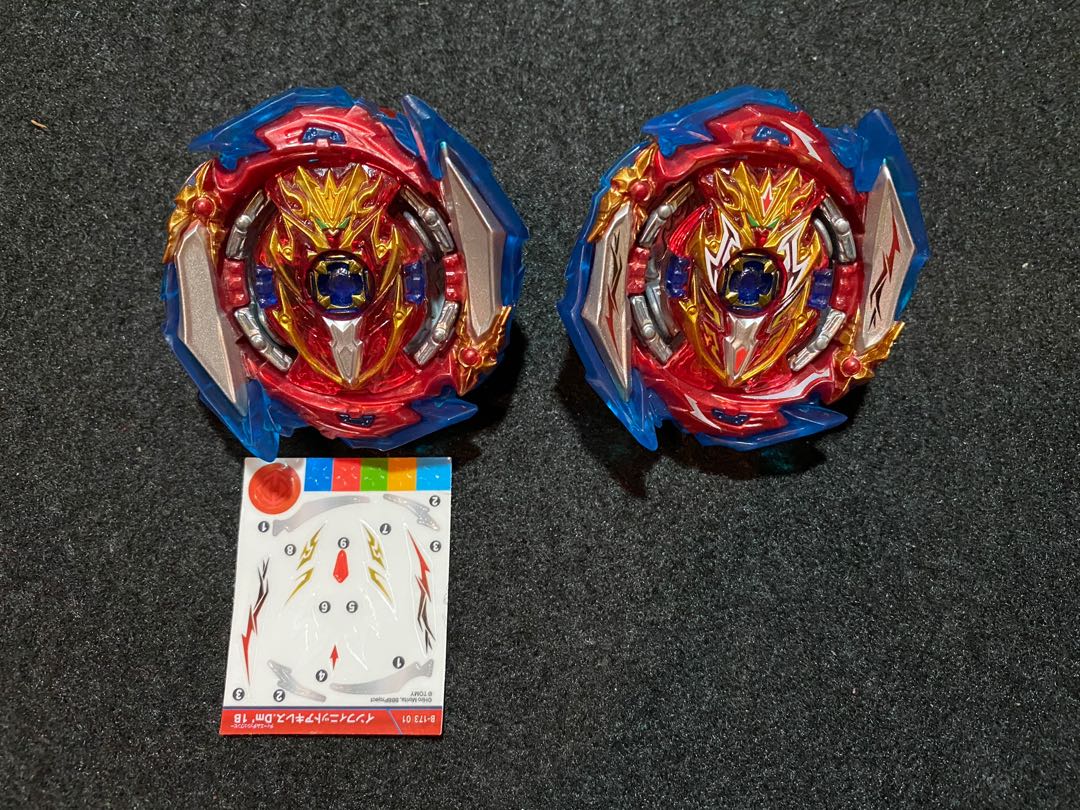 Takara Tomy Beyblade B 173 01 Infinite Achilles Dimension 1B