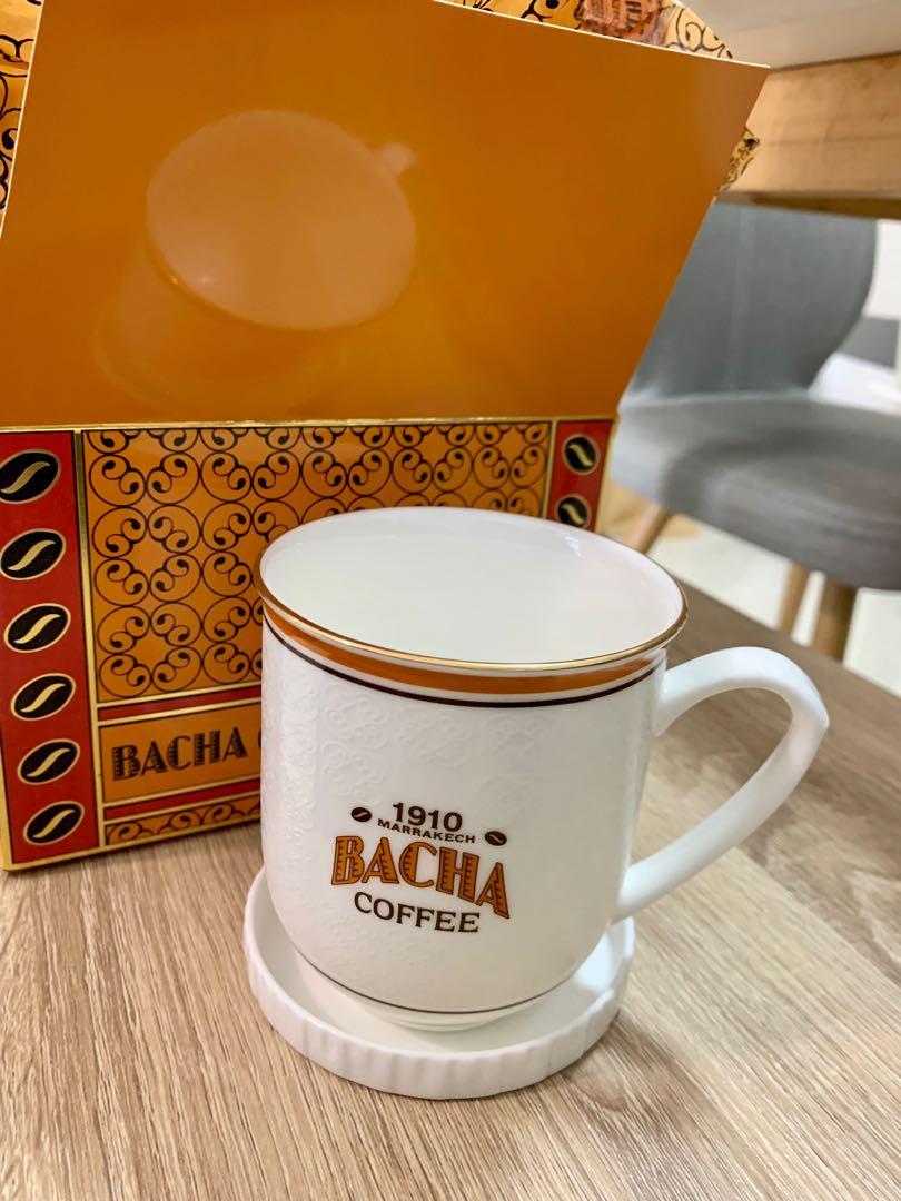 Bacha Heritage Coffee Mug And Lid, Coffee Cups, Saucers And Mugs