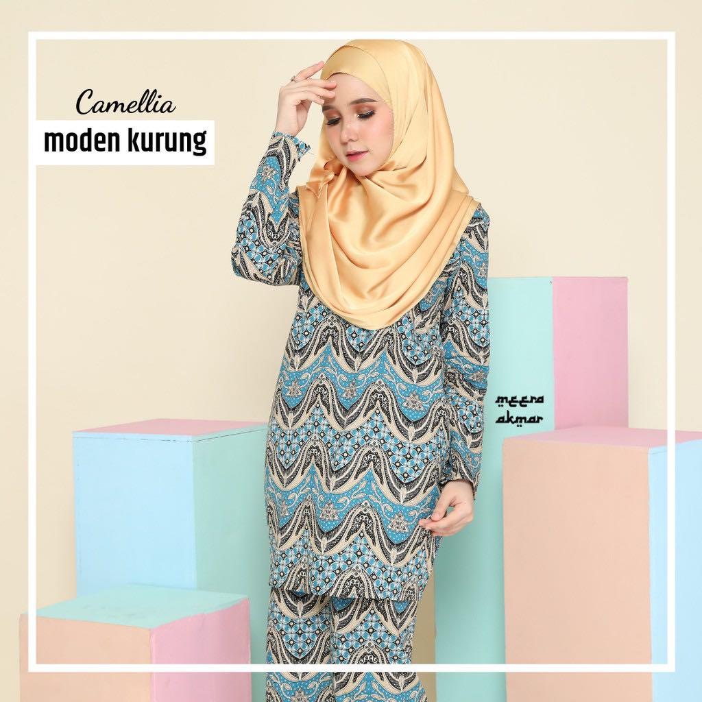 Preloved Baju Kurung Moden Kain Duyung Muslimah Fashion Dresses On Carousell