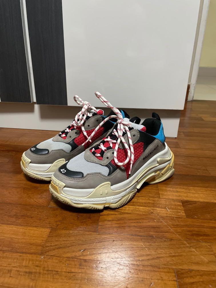 Balenciaga Triple S Lego Women s Fashion Footwear Sneakers on Carousell