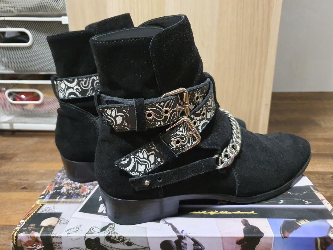 Bandana Chelsea Boots Men s Fashion Footwear Boots on Carousell