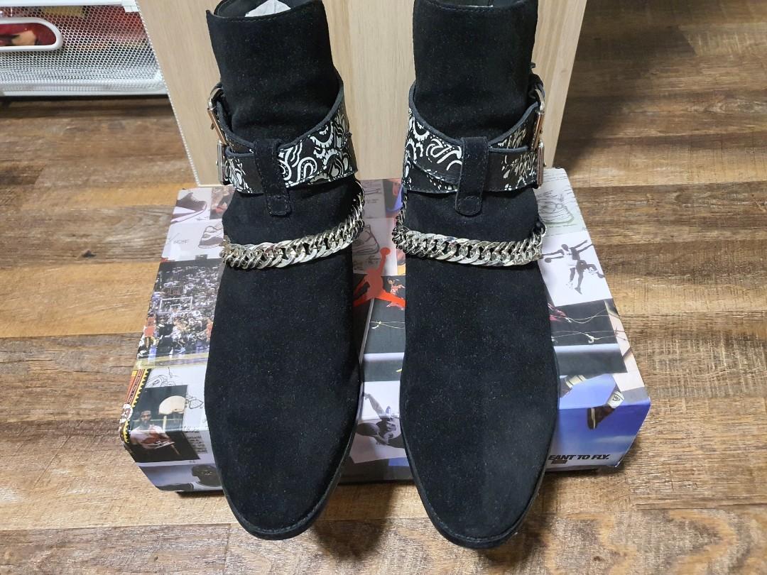 Chelsea boots with bandana sales