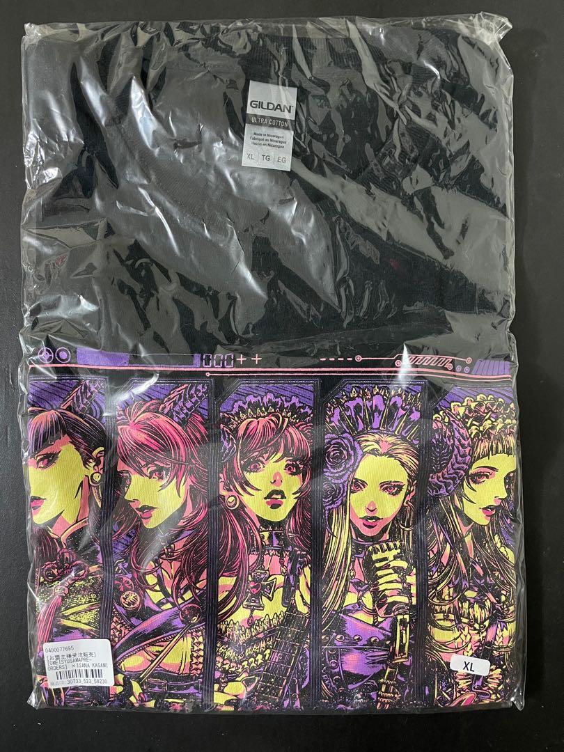 BAND-MAID xISANA KAGAMI 2021-T OMEISYUSAMA (XL), Men 