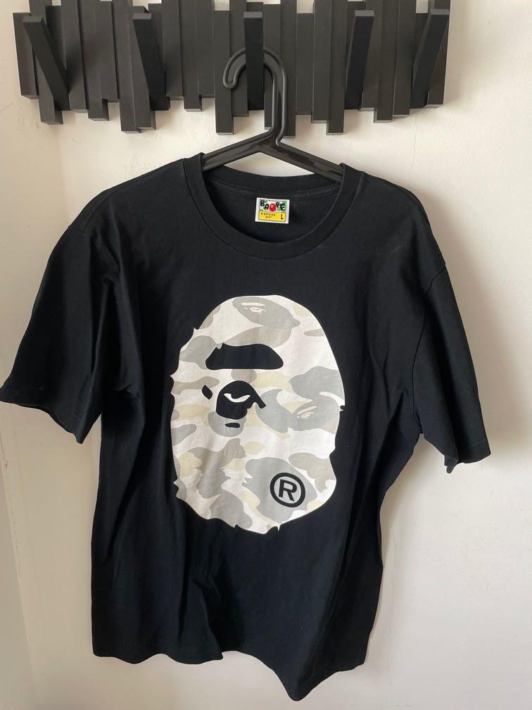 Bathing ape glow in the dark t clearance shirt