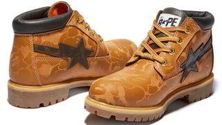 BAPE X TIMBERLAND COLLABORATION BOOTS