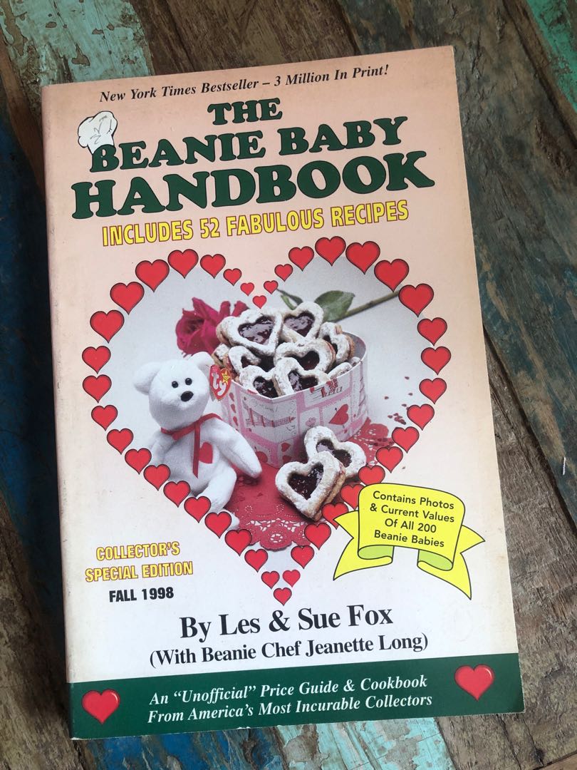 Beanie Baby Handbook Price Guide And Cook Book Hobbies Toys Toys Games On Carousell