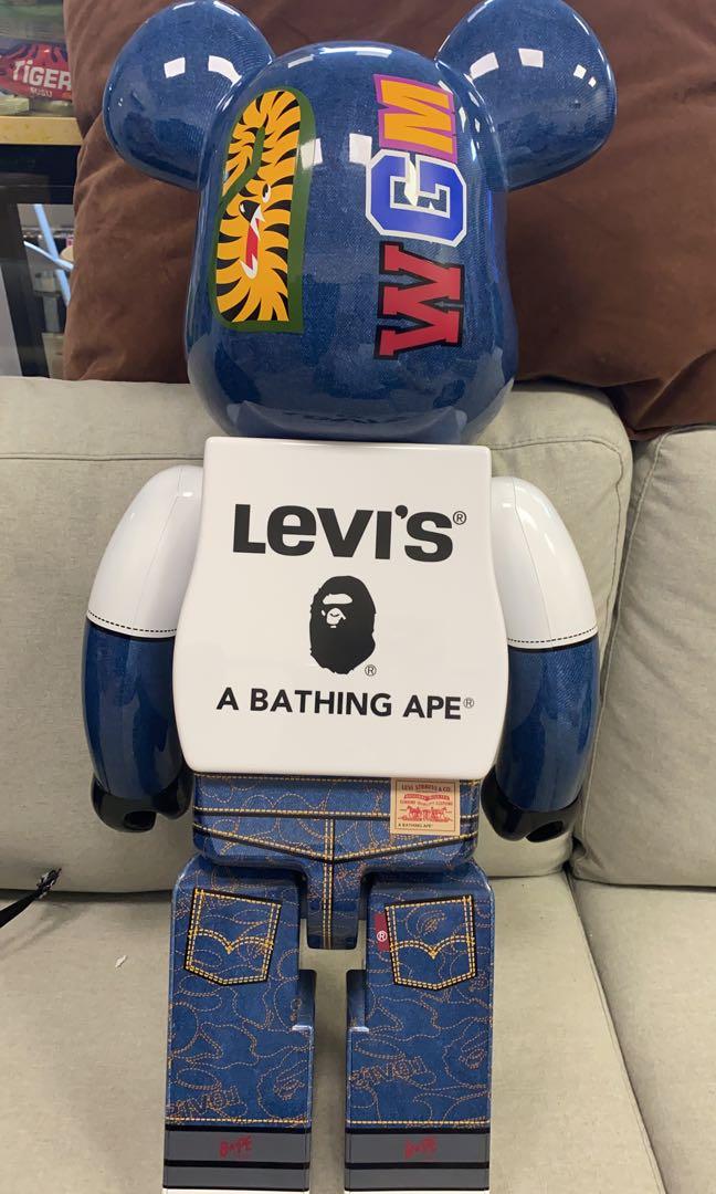 BE@RBRICK BAPE®︎ × Levi’s 1000% BE@RBRICK SERIES 51