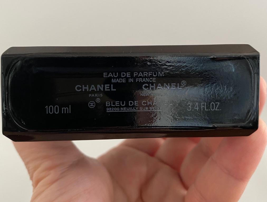 Bleu de Chanel Eau de Parfum Spray 100ml, Beauty & Personal Care