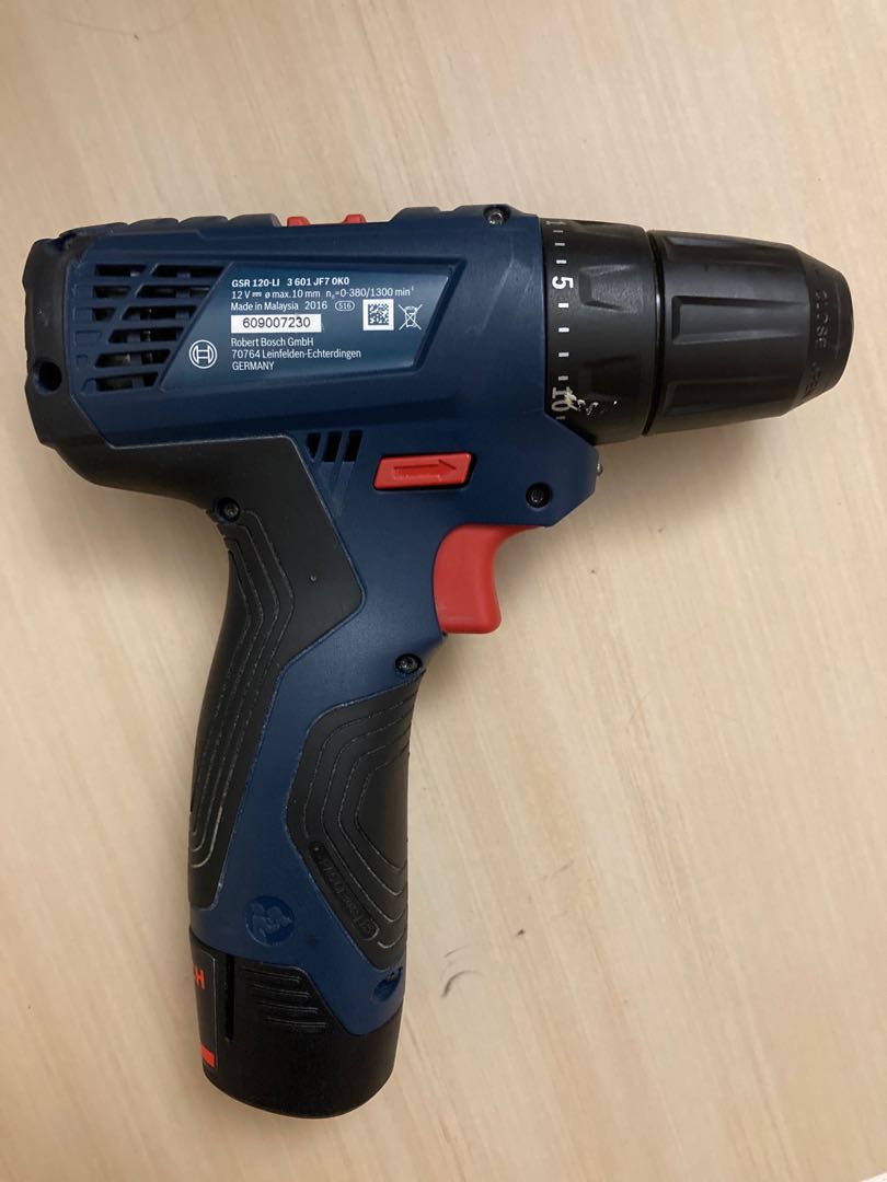Bosch 12v cordless drill GSR 120 Li