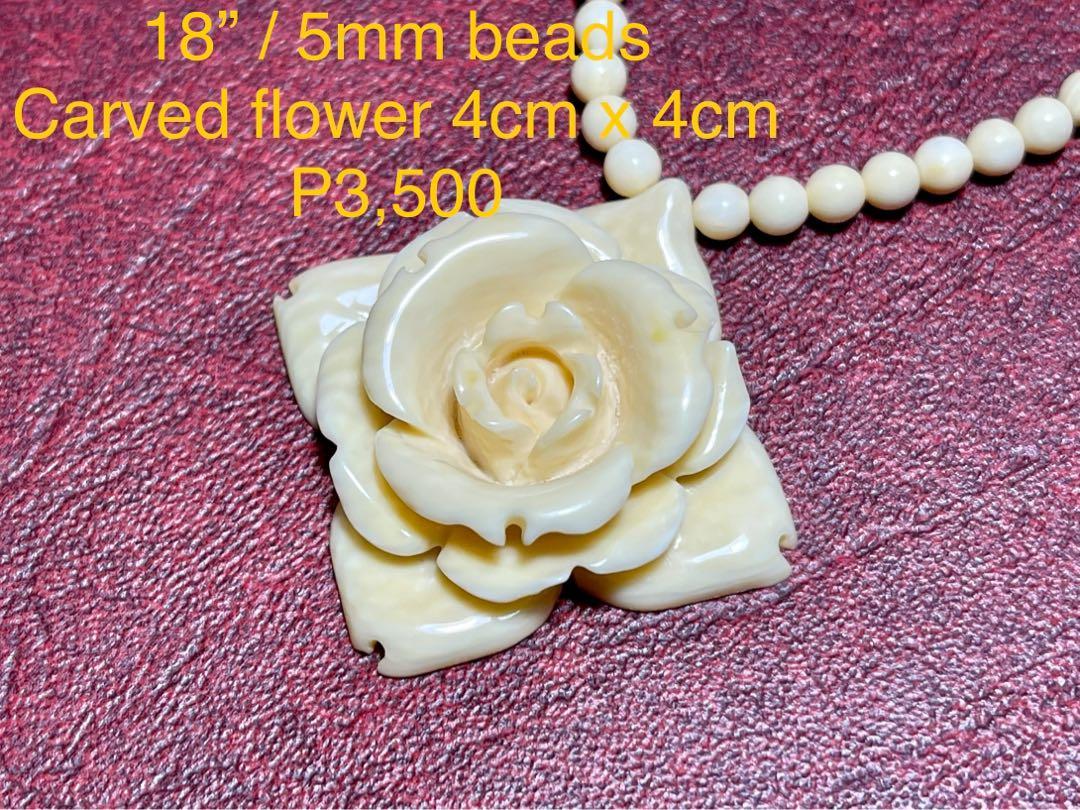 BRACELET NECKLACE ALL IVORY (Category: Necklaces) located in Marikina City. Submitted by sam_illano (Listing ID 1111798247, Image 3). Description: Details and prices are already indicated in the photos, Marikina area. .