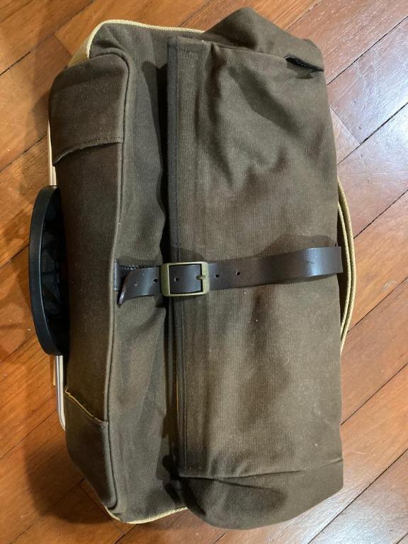 Brompton Roll Top Bag + Frame + Rain cover (Waxed Canvas), Sports Equipment, Bicycles & Parts