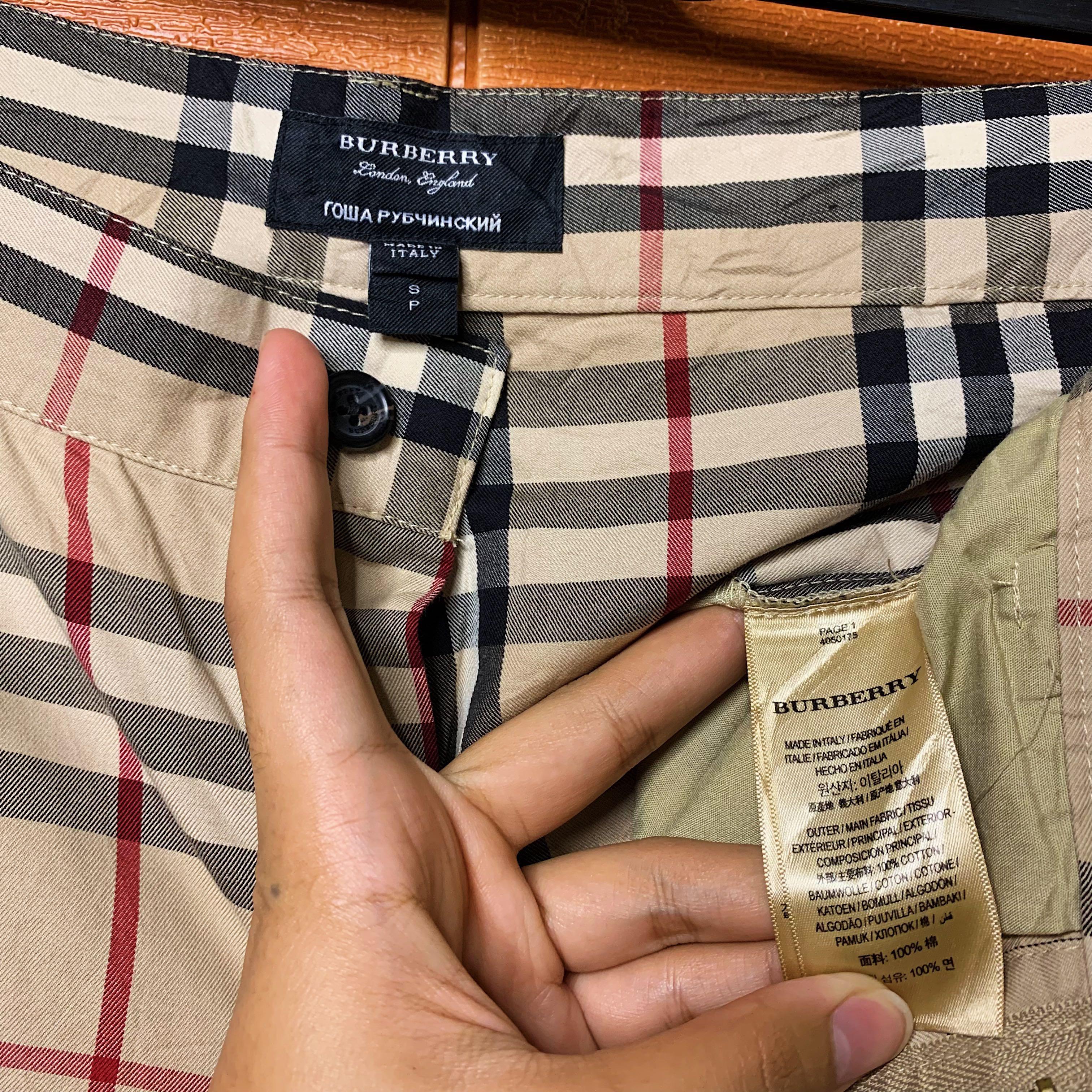 Burberry x gosha shorts online