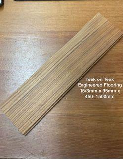Burmese Teak Engineered Flooring