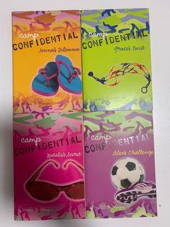 Camp Confidential books (Set of 4)