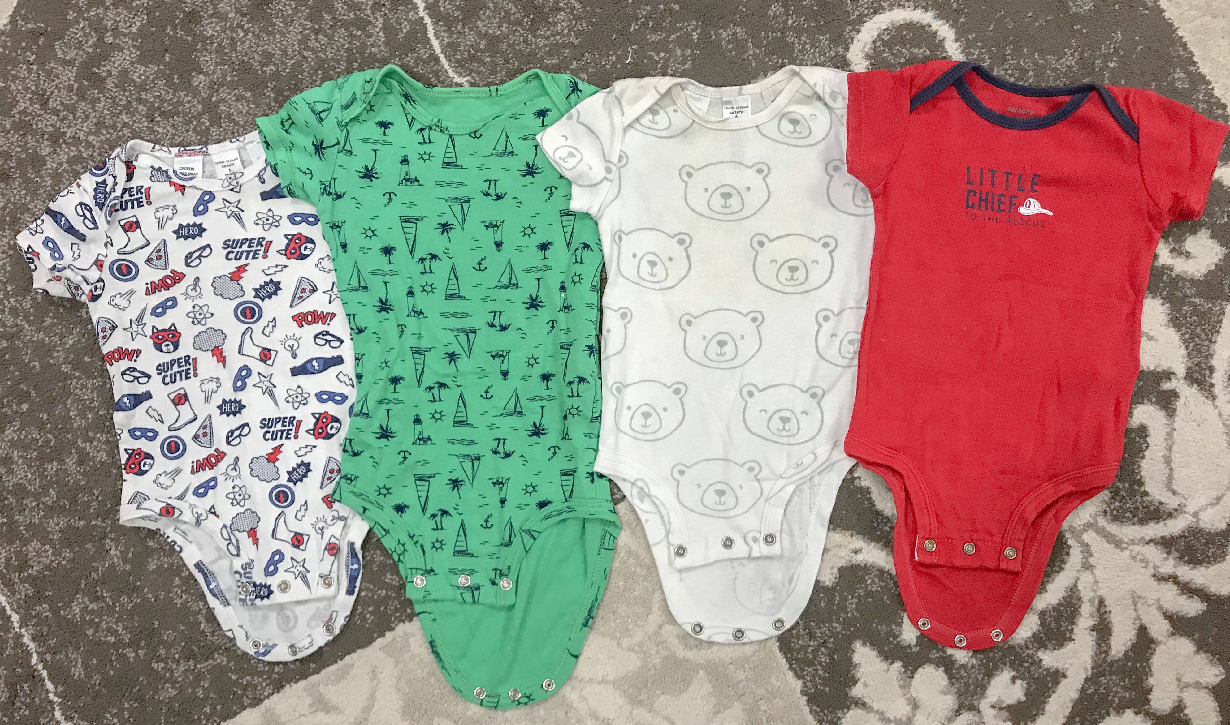 Carter s 6 months onesies