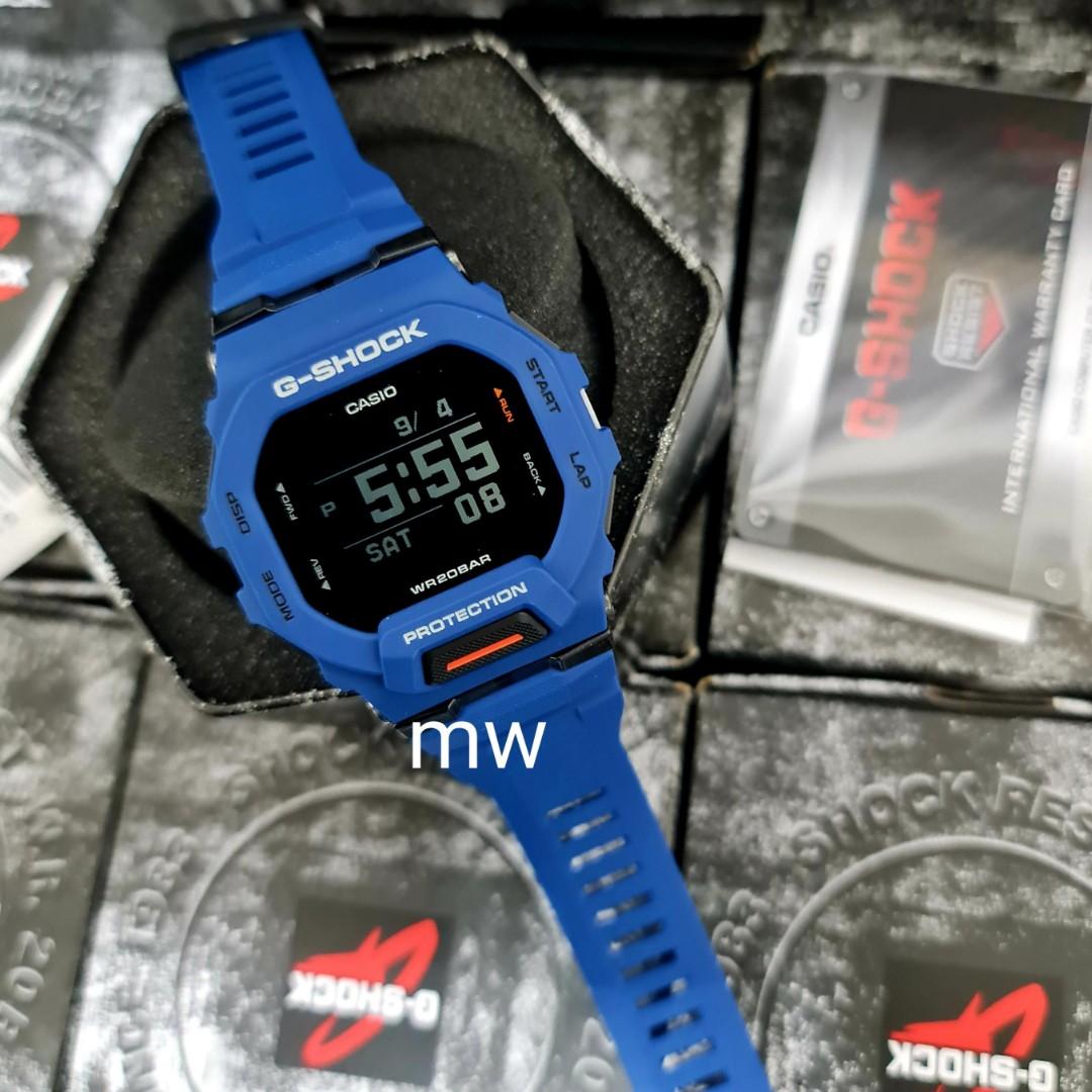 Casio latest Bluetooth g shock men s watch blue Gbd200 gbd 200 gd